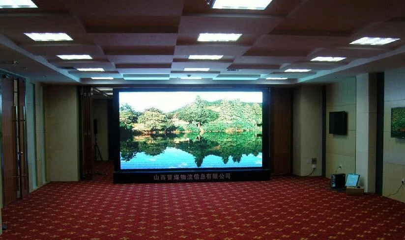 P6 Indoor plein écran à affichage LED de couleur la signalisation numérique pour la publicité