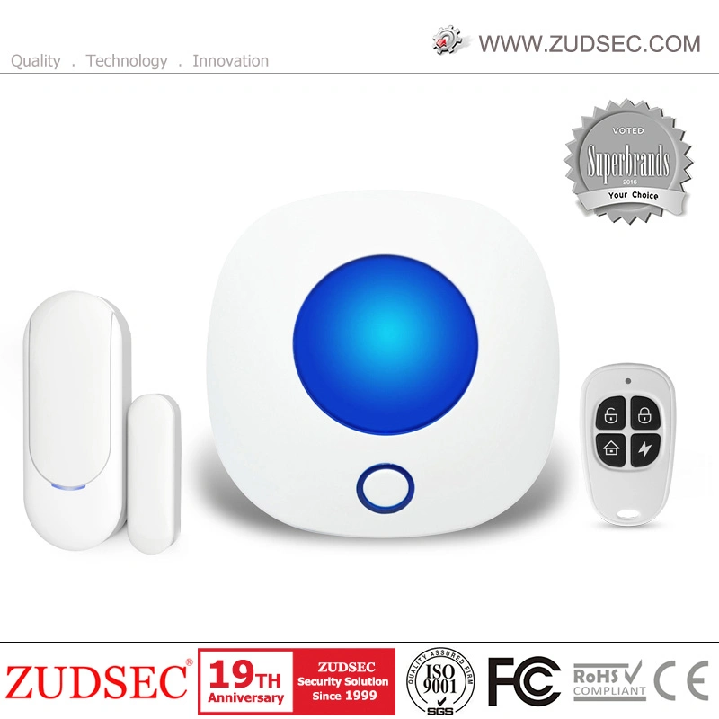 315MHz or 433MHz Wireless Strobe Siren with Remote Controller