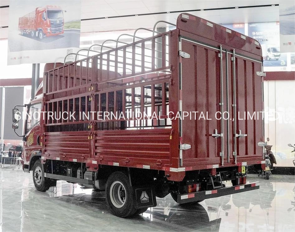 Cheap Sinotruck HOWO Light Truck Vegetables Fruits Transport Mini Stake Cargo Fence Cargo Truck