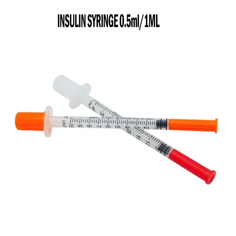 Disposable Medical Insulin Syringe 1ml (1ml) 29g X 12.7mm Needle