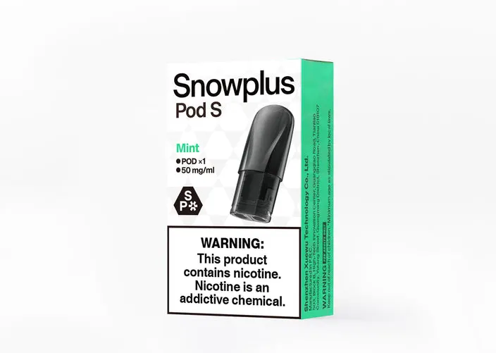 Snowplus Empty Pod 2pods in 1pack Fruit Flavors Electronic Cigarette Vape