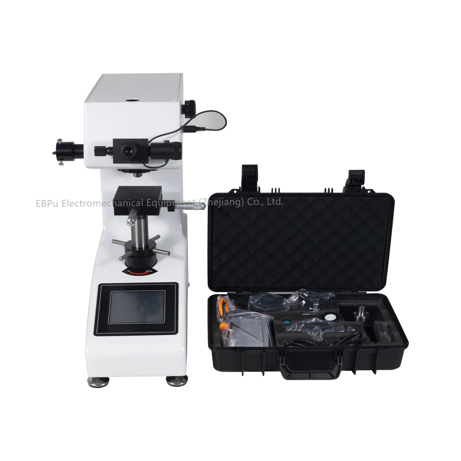 Double Optical Path Design Vickers Hardness Tester of Built-in Printer