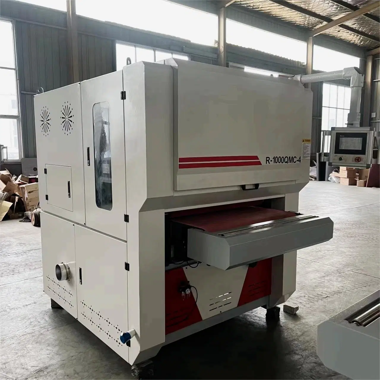 "High quality/High cost performance  Steel Aluminum Iron Metal Sheet Polishing Wire Drawing Machine Flat Sander Plane"