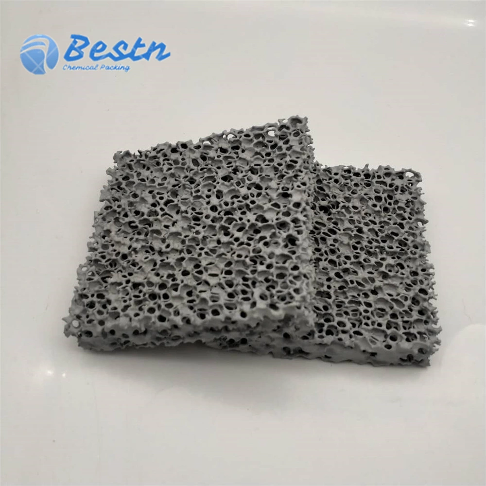 Alumina Porous Ceramic Foam Filter Plate for Foundry