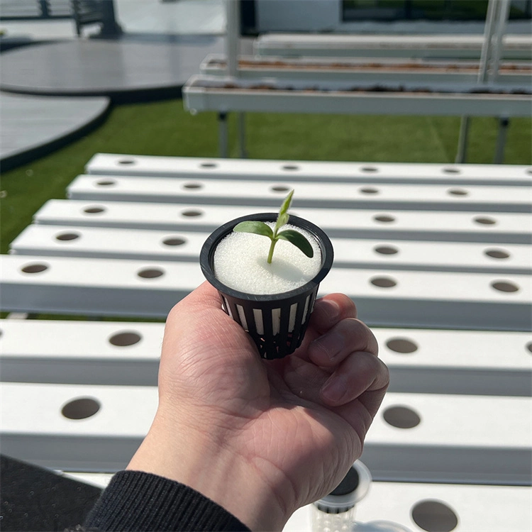 Jardín de Plantas de plástico de las ollas y cacerolas Hidroponía sembradoras de la torre vertical