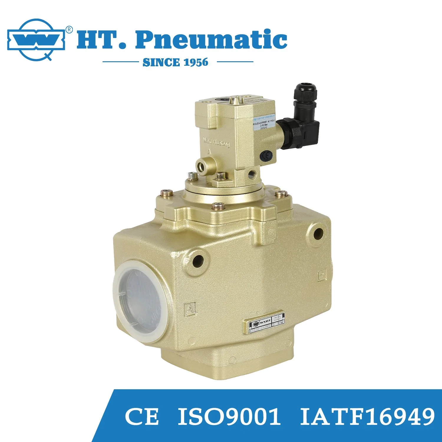 China Valve Wholesale/Supplier Supplier High quality/High cost performance  Pulse K22jd-40wht Hydraulic Solenoid Valve