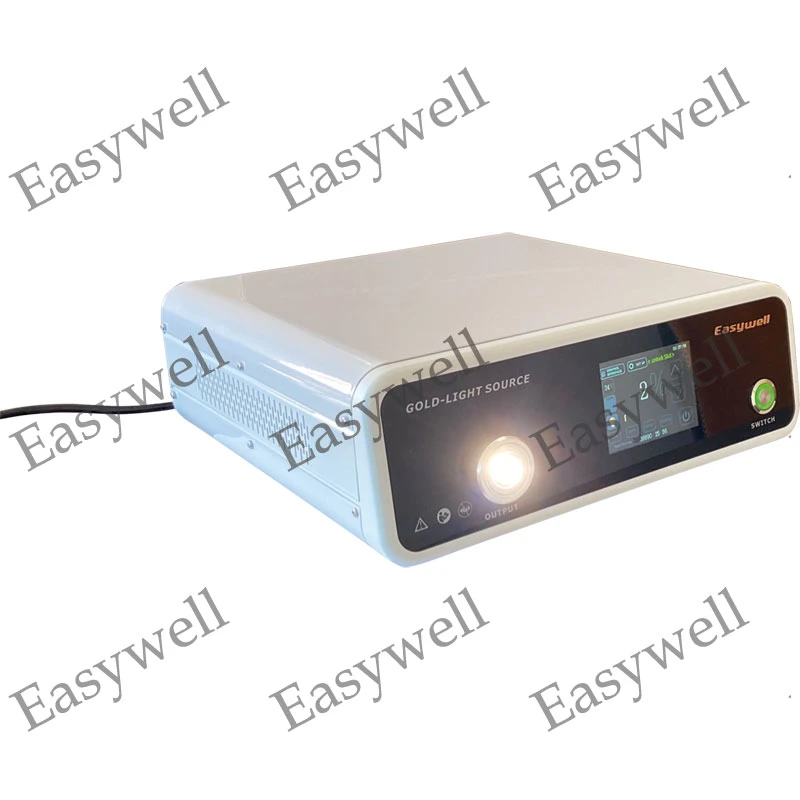 Portable 100W LED Cold Light Source Ks-Els100A for Ent, Endoscope, Laparoscopy