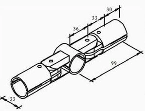 Metal Joints for Pipe Rack Jyj-12