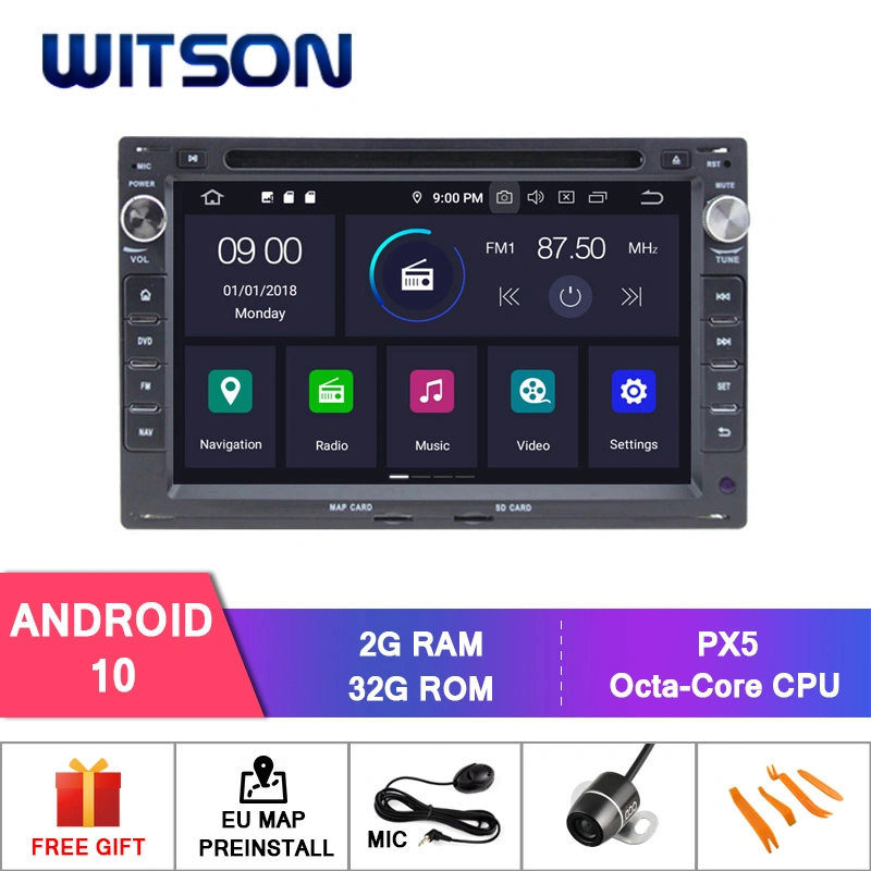 Witson Android 10 Car Video Player for VW Jetta 1999-2005 Polo (2000-2007) Bora (2000-2009) Golf 4 (1997-2004) Passat B5 Vehicle Radio GPS Multimedia