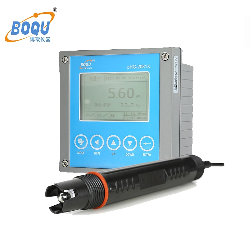 Boqu PHG-2081X брожение цифровой промышленный тестер pH воды pH метр/анализатор
