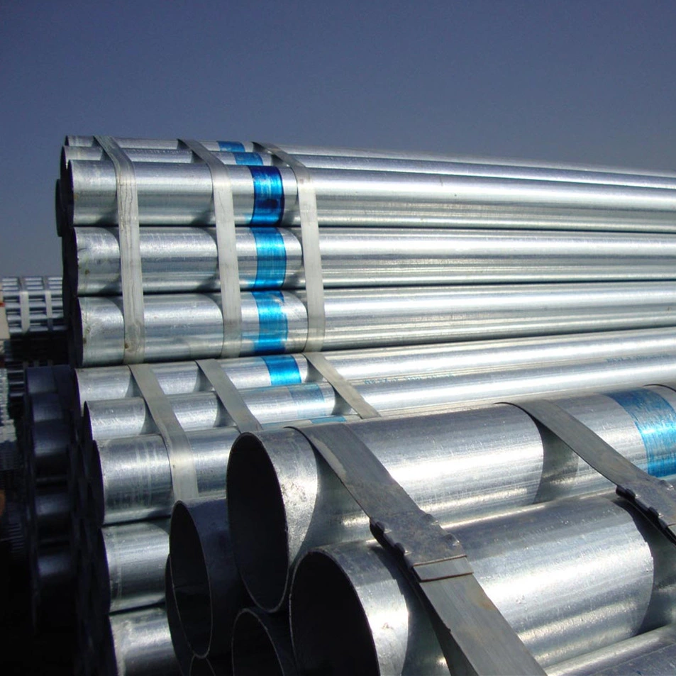 BS1387 ERW Hot Dipped Galvanized Steel Pipes with Coupling/HDP Pipe/Gal Pipe