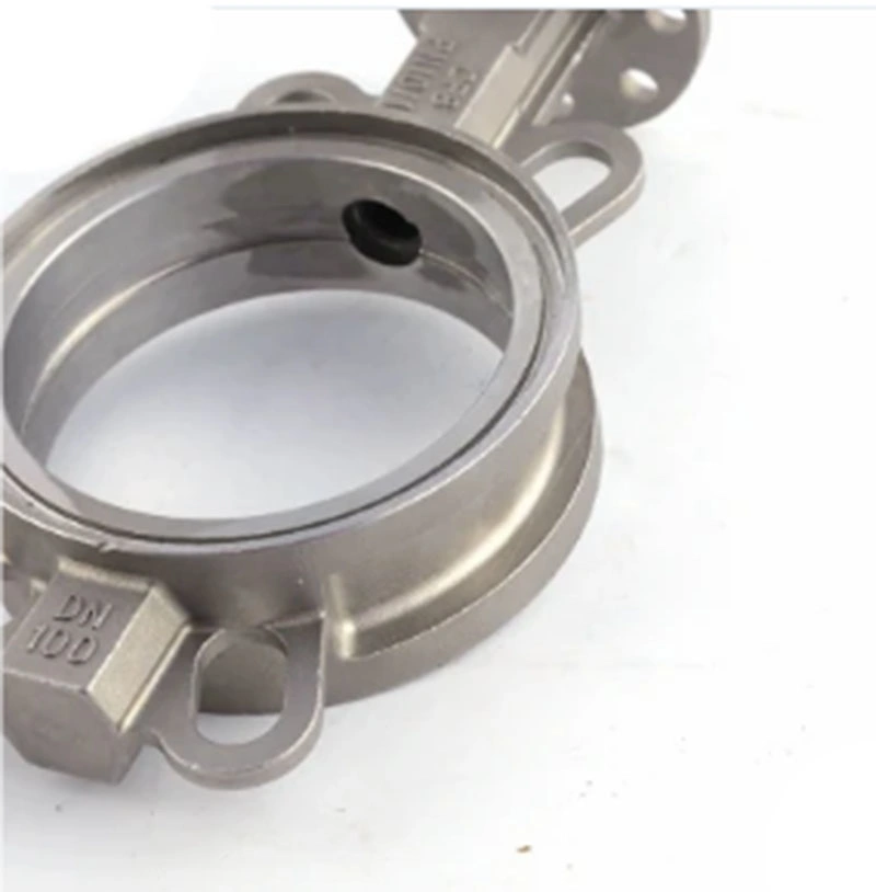 Wafer Butterfly Valve Body with Stainless Steel