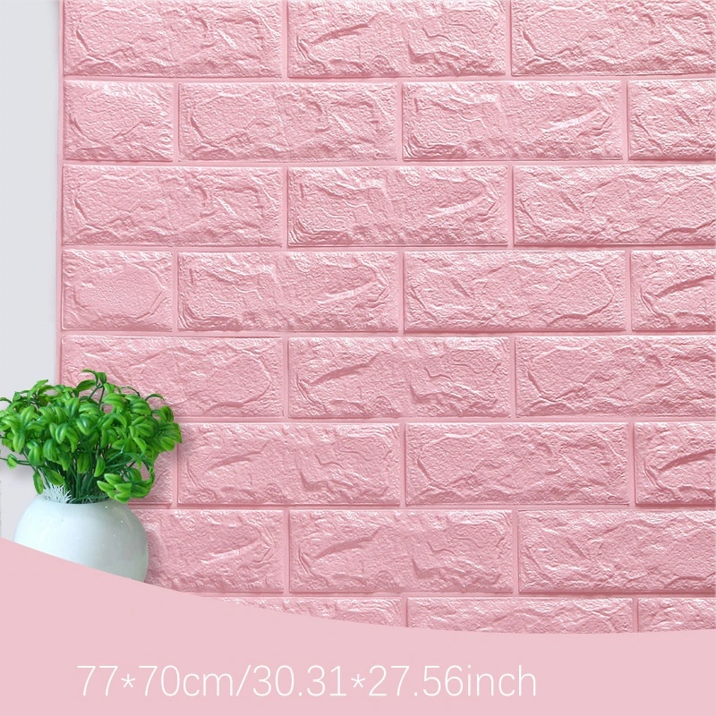 3D Brick Wall Panels Foam Paintable for Bedroom Living Room Kitchen TV Wall and Home Decoration