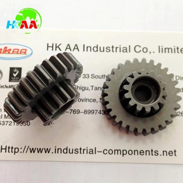 Hardened Steel Cluster Spur Gear, High Speed Custom Spur Gears