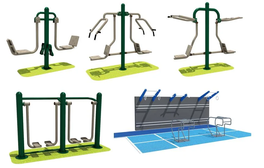 Equipos de gimnasia al aire libre en general sin sepultura