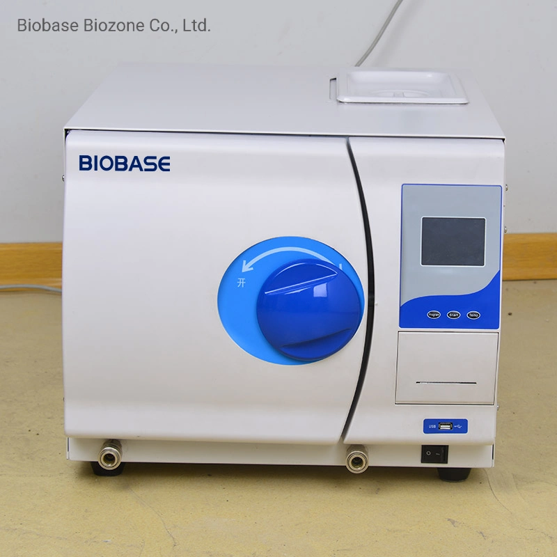 Biobase Machines de Stérilisation Hospitalière Table Top B Autoclave Dentaire à Vapeur Prix de Stérilisateur à Vapeur