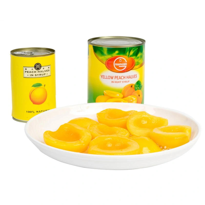 Best Price Canned Yellow Peach Halves 820g