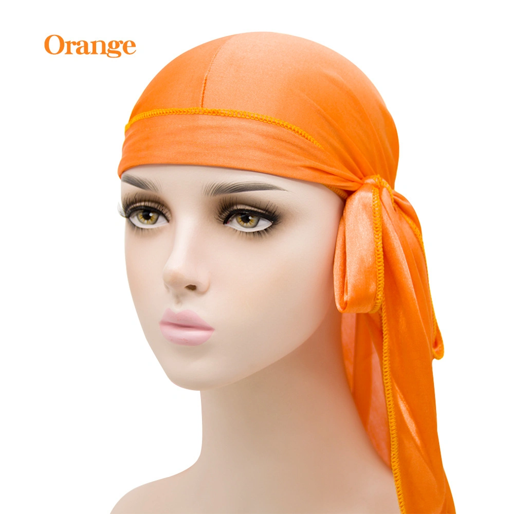 Wholesale/Supplier Durag seda negra con la calidad de gama alta.