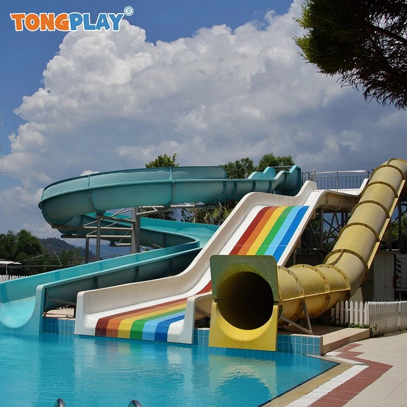 Aqua Park breiten Swimmingpool Python Slide Resort Ausrüstung und Vergnügungspark