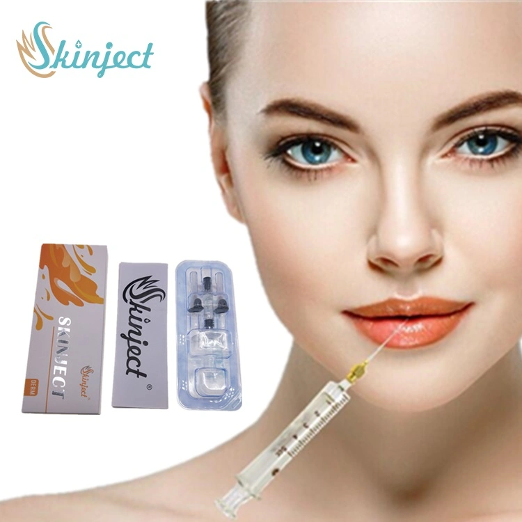 2021 Skinject Hot Sales 2ml Fine Derm Deep Face Filler Ha Injectable Hyaluronic Acid Dermal Filler