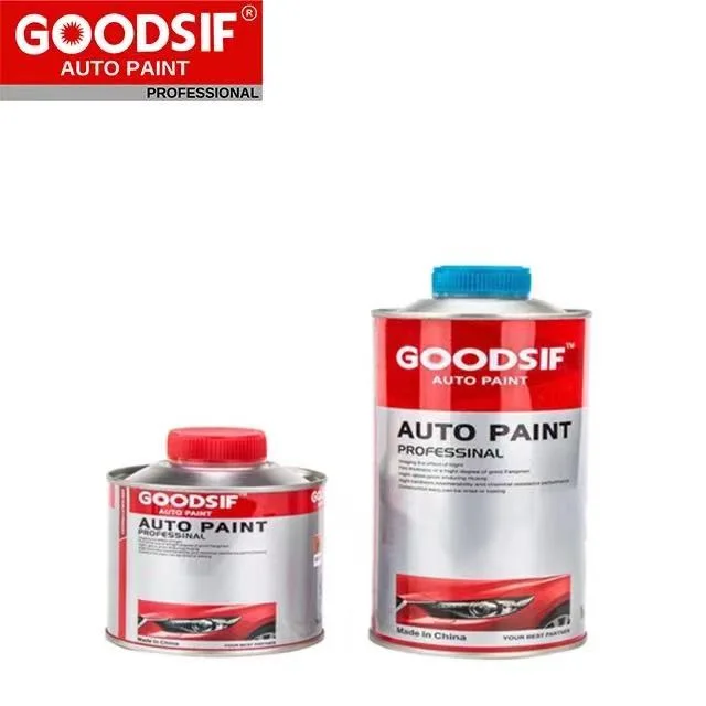 Goodsif Auto Paint Car Body Refinish Coating High Gloss Thinner Car Paint Varnish Coating