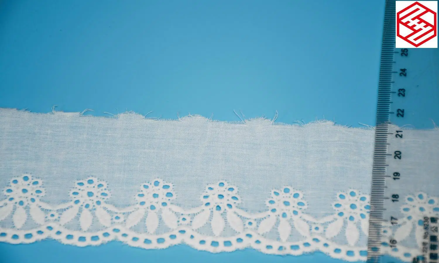 Embroidery Cotton Poplin Lace Fabric for Cotton Lace Fabric Wholesale/Supplier