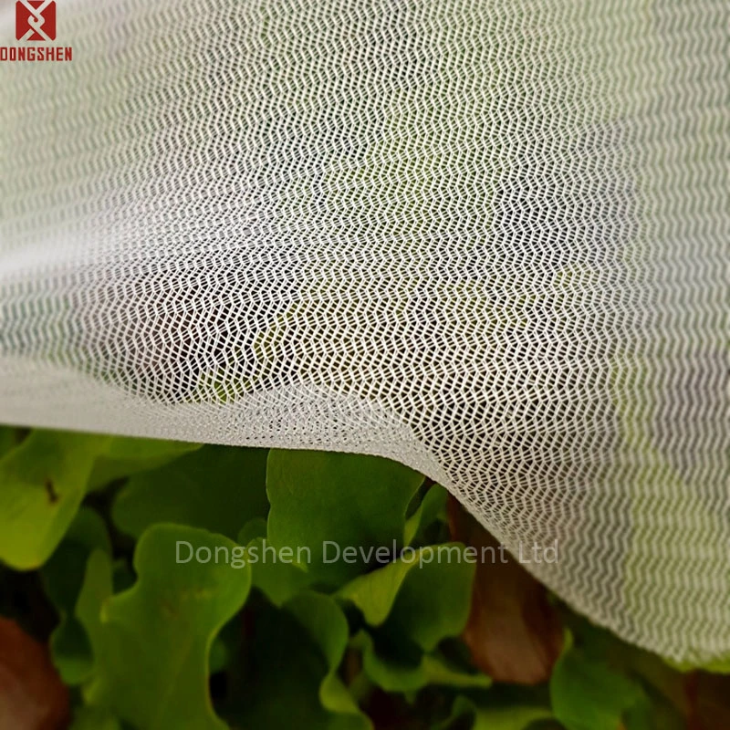 وايت HDPE مضاد للبعوض البعوض حشرات فوق البنفسجية Netting HorticasticarGarden شبكة البراهين