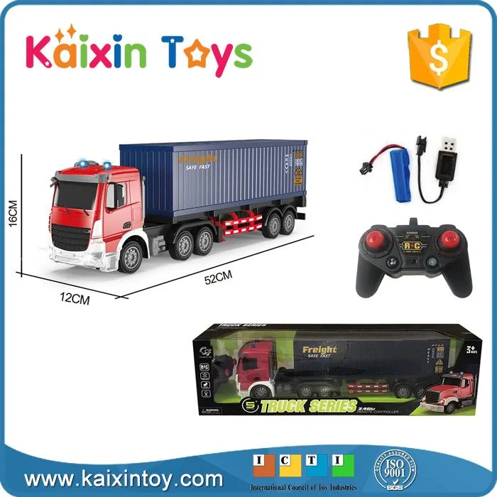 Commande à distance 2.4G Jouets Jouets voiture RC camion conteneur Prix (10443980)