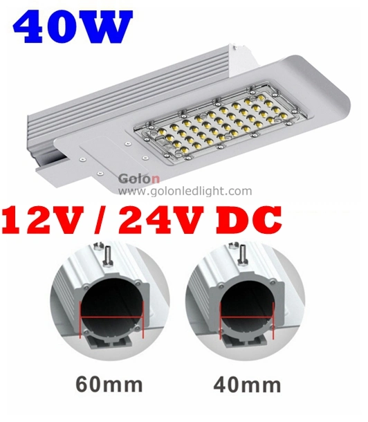 SMD 3030 Replace 125W Metal Halide Lamp Mhl HPS 40W Solar Street Light LED 12V 24V 36V