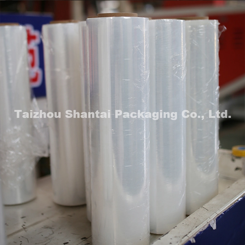 Industrial Stretch Film Roll Shrink Wrap Transparent LLDPE PE Packaging