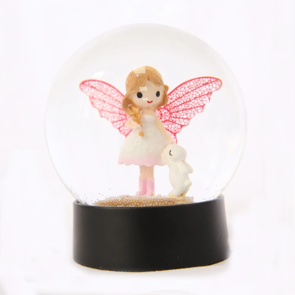 Resin Angel Snow Globe Souvenir