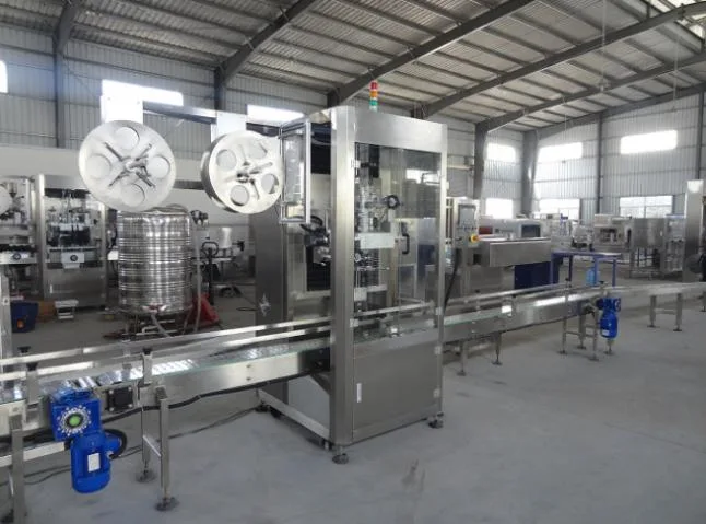 Full Automatic 5 Gallon Bottle Washing Filling Capping Machine with Stacker Crane