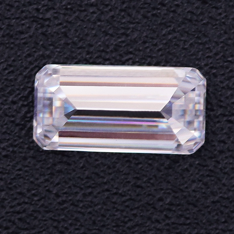 2-6mm Melee Emerald Cut Moissanite Diamond Def Color High Quality Loose Moissanite Stone for Making Fine Jewelry Wholesale Price Hot Sale Product
