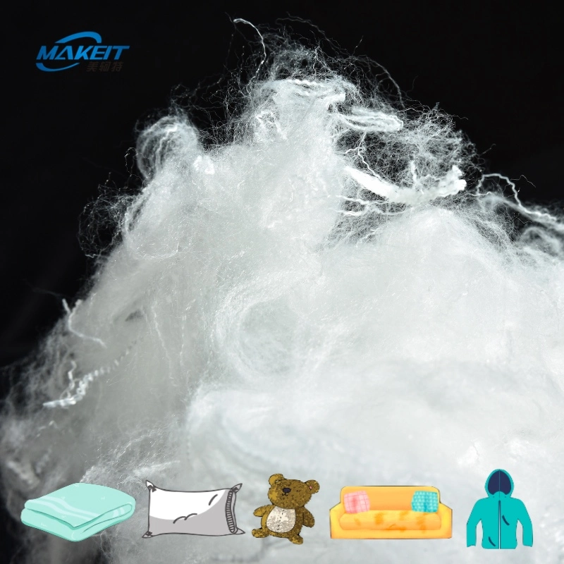 Makeit High Fill Power Polyester Batting/Filling Washable Polyester Fiber for Home Textile