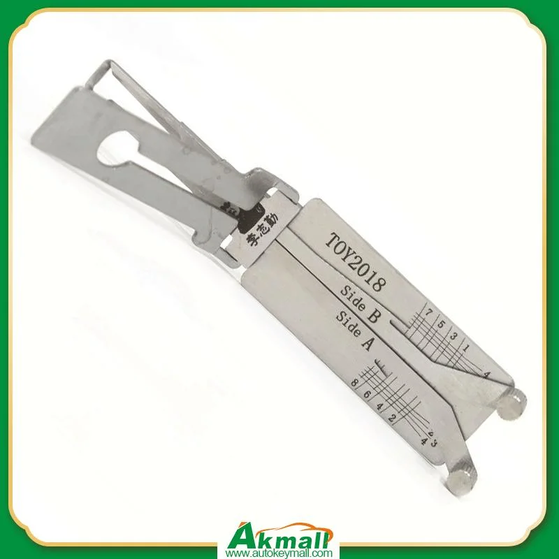 Original Lishi Toy2018 2-in-1 Auto Lock Pick & Decoder