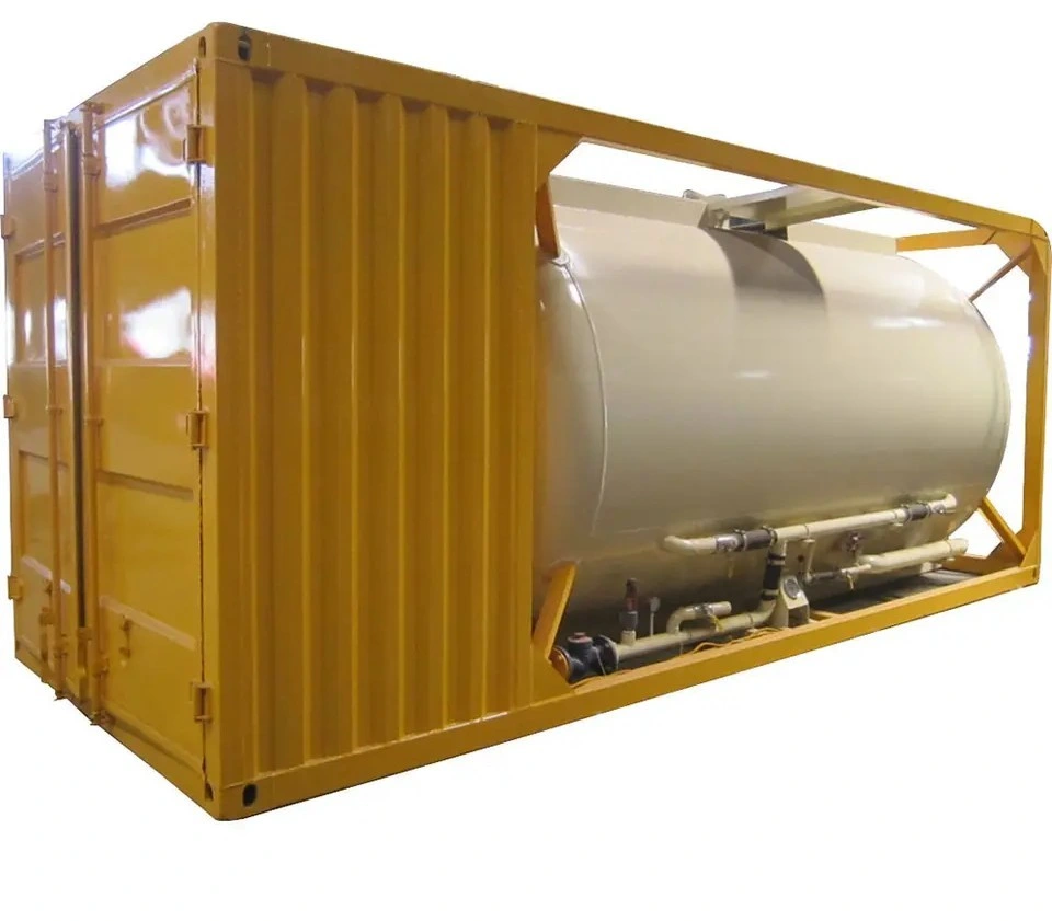 High quality/High cost performance 20FT 23m3 Lime Powder Cement Powder Shipping Tank Container