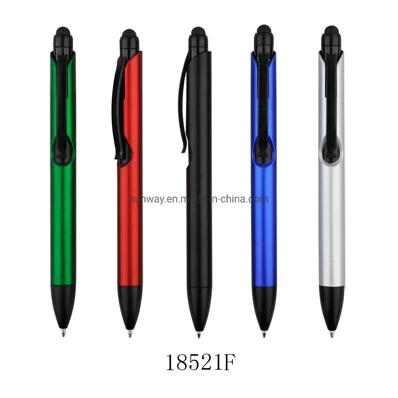 Marketing Promotion Plastic Touch Screen Ball Point Pen for Phones