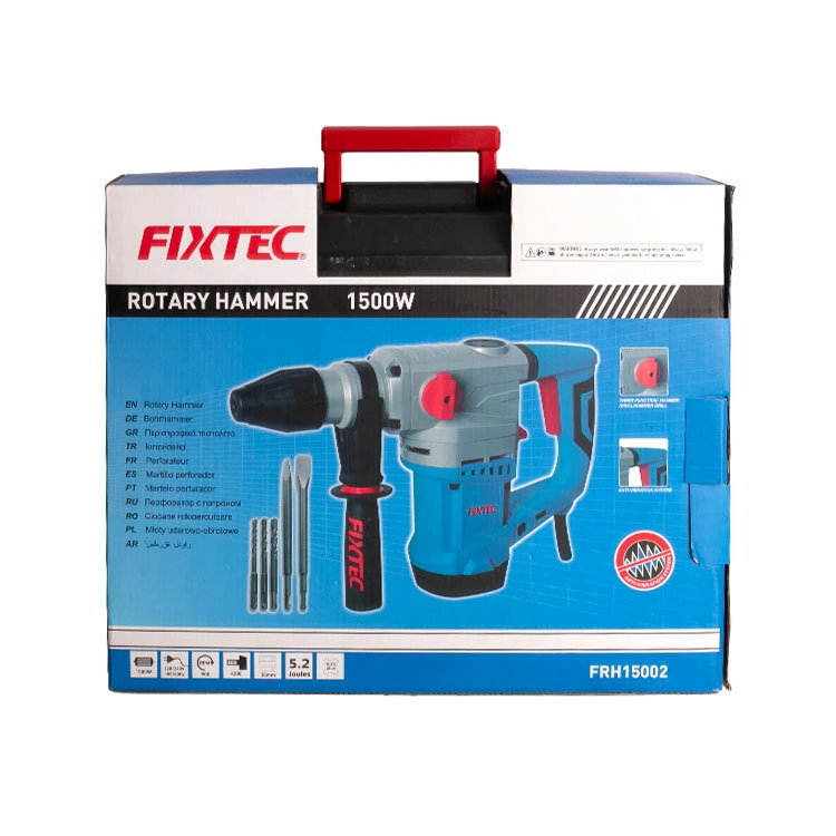 Fixtec Heavy Duty Power Tools 1500W High Power Electric Rotary Hammer