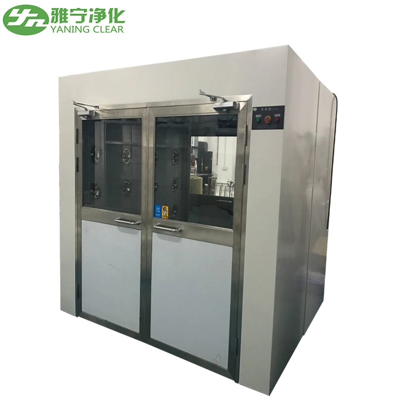 Yaning Customized Auto Sliding or Rollup Door Cargo Air Shower