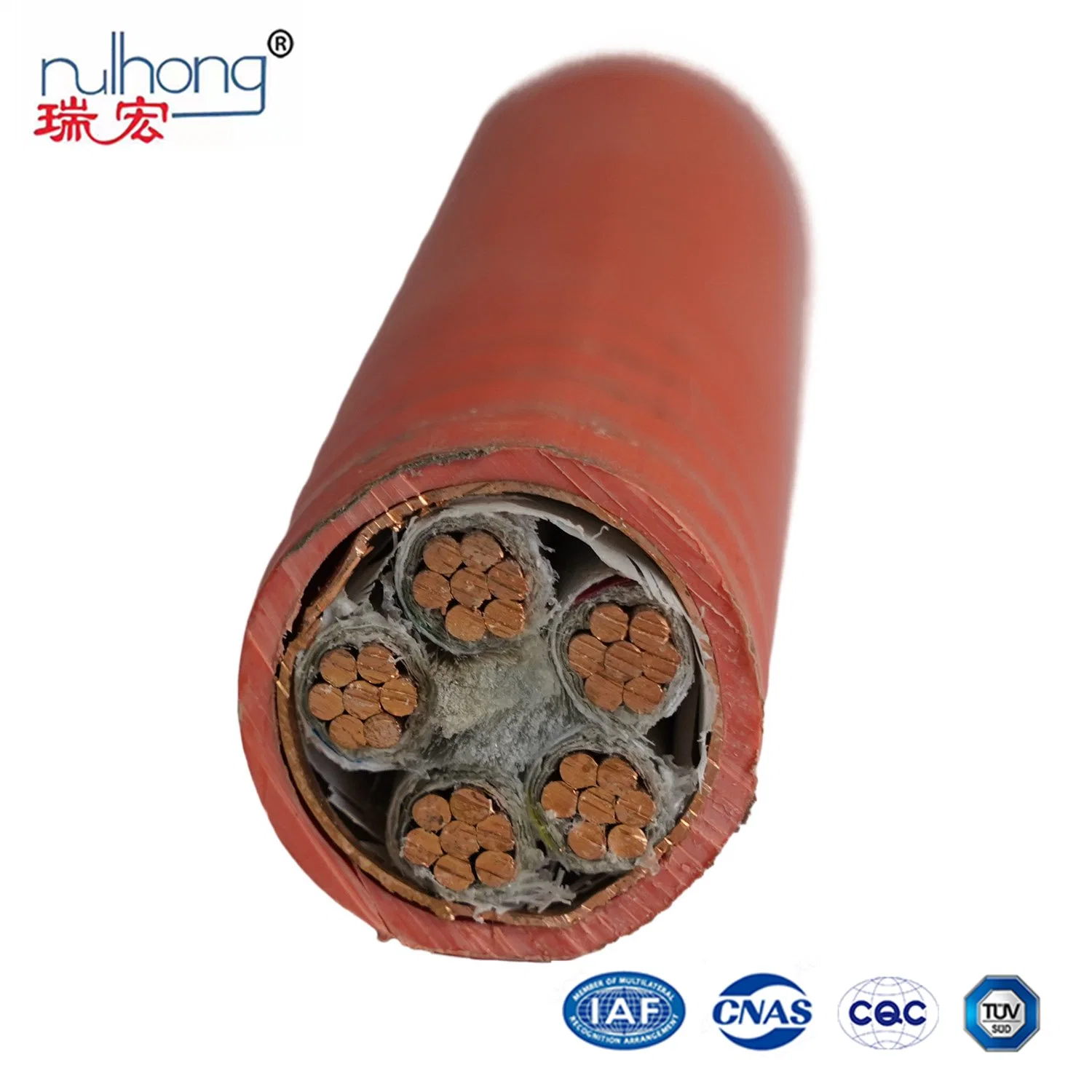 Copper Core XLPE Insulated Steel Strip Armored Halogen-Free Low Smoke Flame-Retardant Power Cable Power Wire for Underground