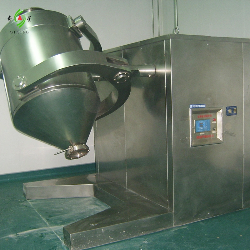 Industrial Stainless Steel 3D Movement Chemical Granular Powder Mixer