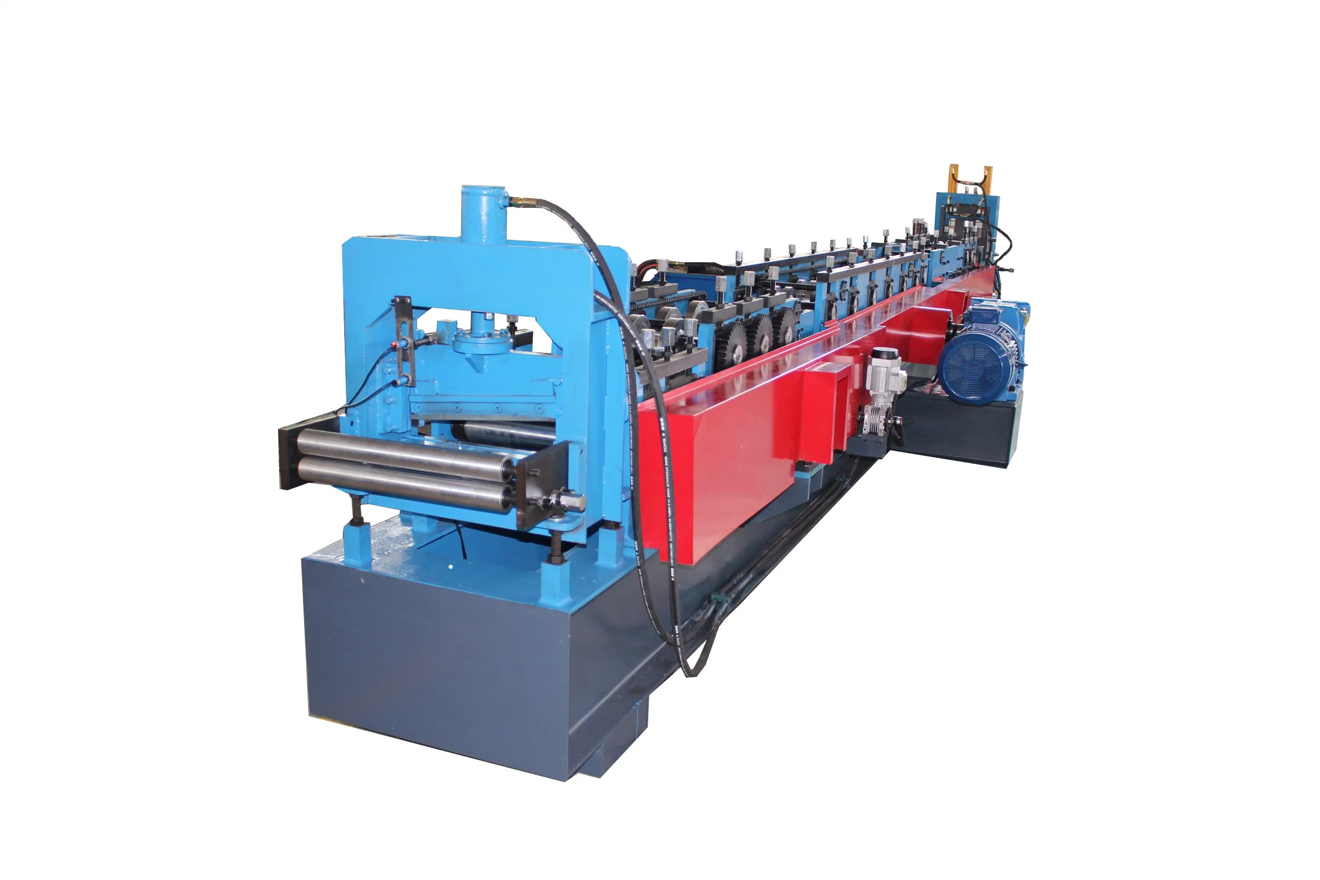 Steel Frame Cu Purlin CZ Interchange Purlin Cold Roll Forming Machine