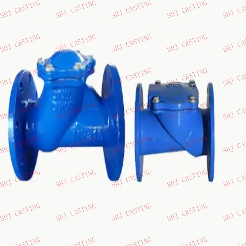 Ductile Iron Wafer Type Flap Check Valve Swing Hydraulic Valve