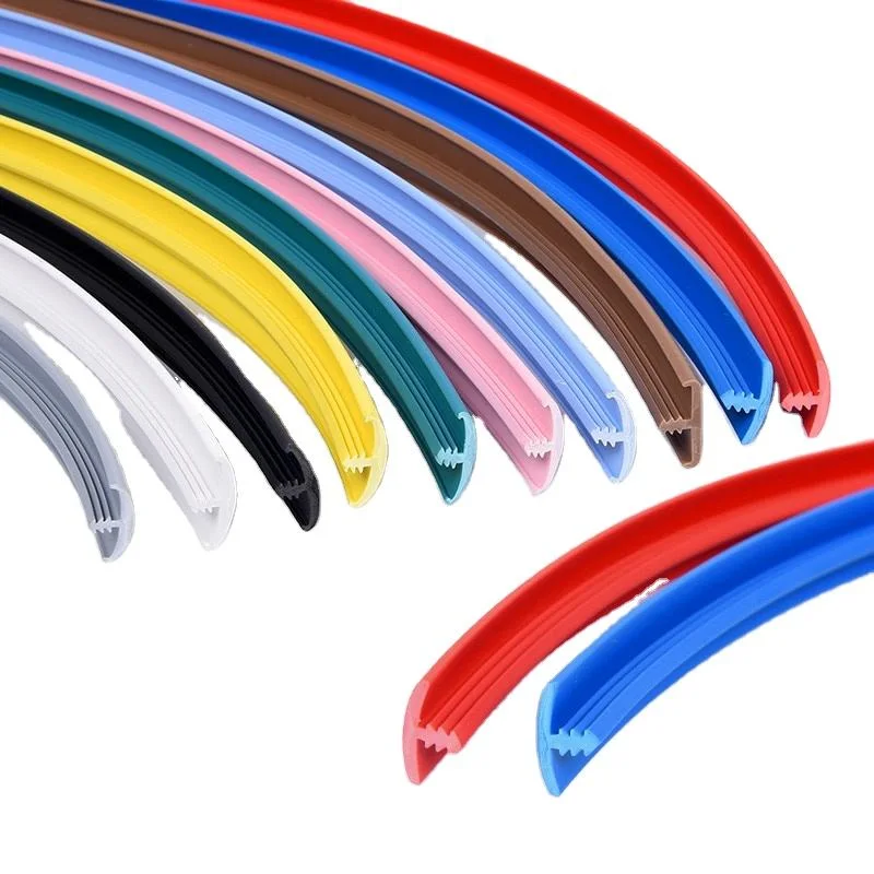 T-Molding PVC Edge Plastic Wood T Molding Plastic Edge Strip for Tables Trim T Shape Plastic Edge Band