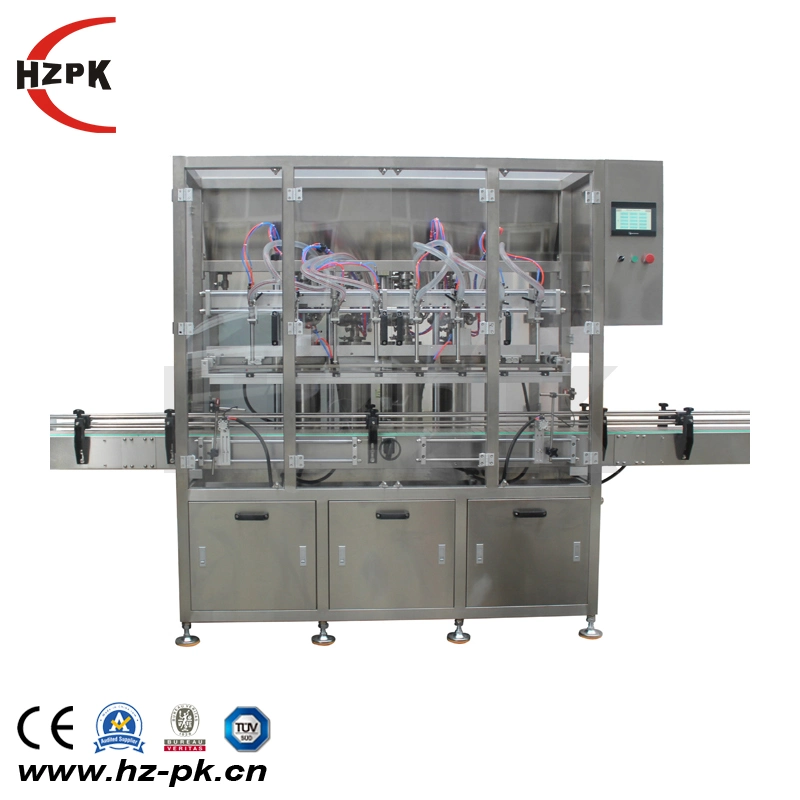 Linear Automatic Liquid Mineral Drinking Water Beer Glass Bottle Juice Filling Machine