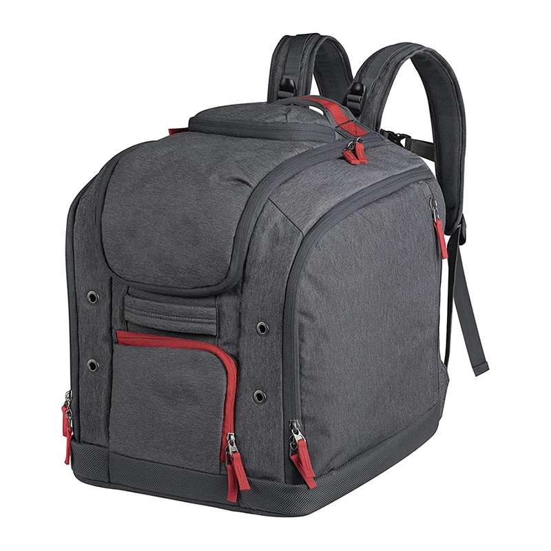 Mayorista personalizada 60L completamente acolchado impermeable resistente Esquí Esquí Snowboard mochila de viaje Inicio