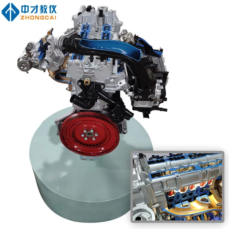 Four-Stroke Gasoline Engine Anatomical Model Automotive Teaching Equipment Vocational Training Didactic Equipment