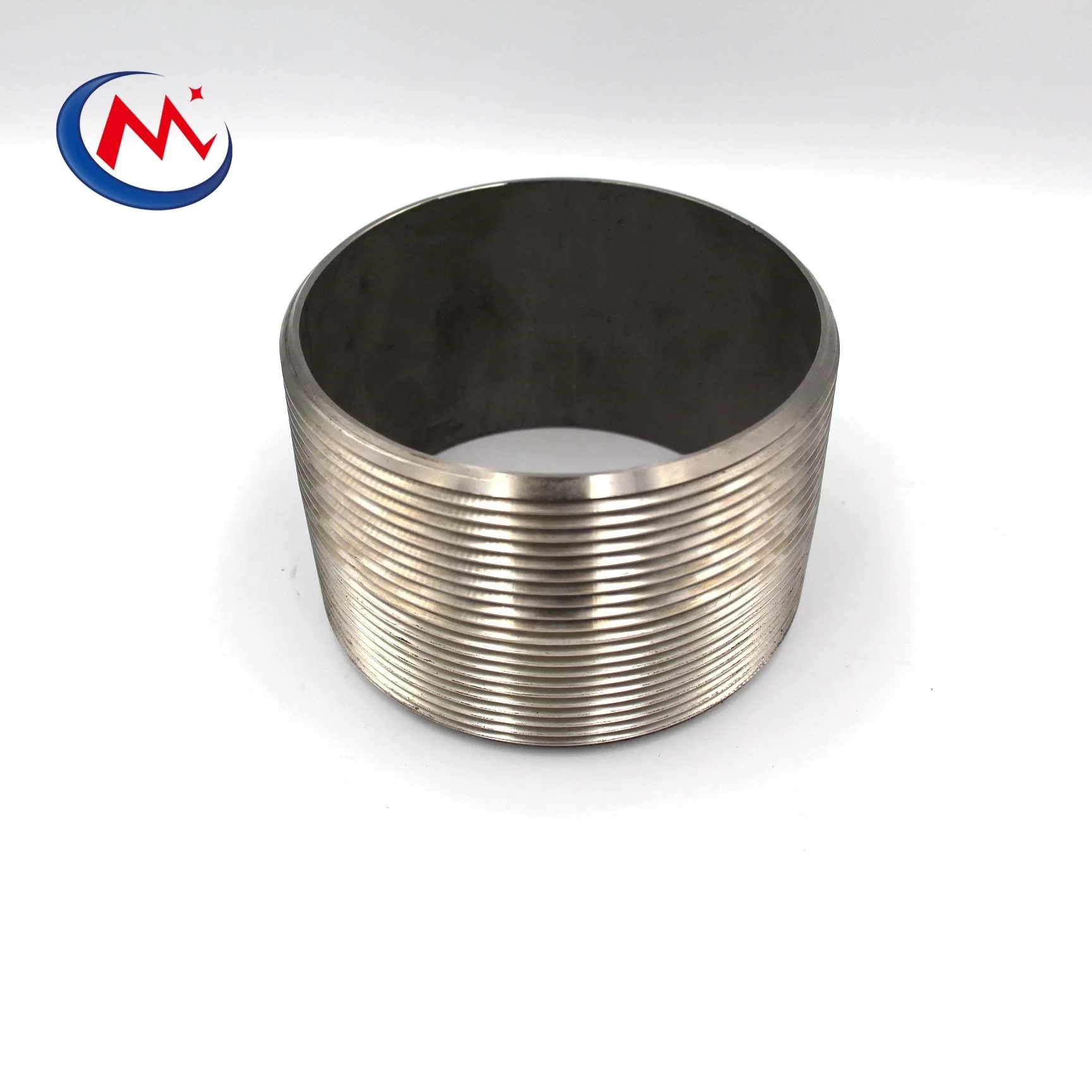 SS304/316 Male Bsp NPT Stainless Steel Close Nipples