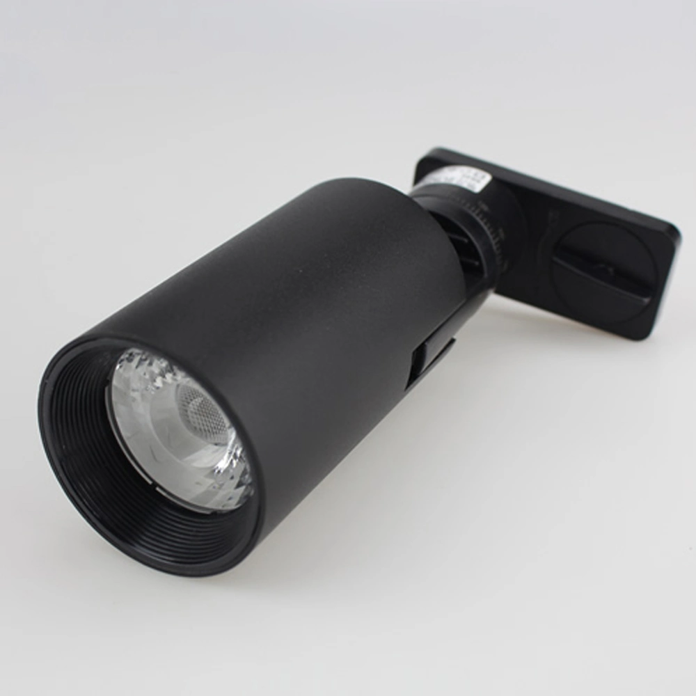 Black and White Color 20W Circle LED COB Track Light