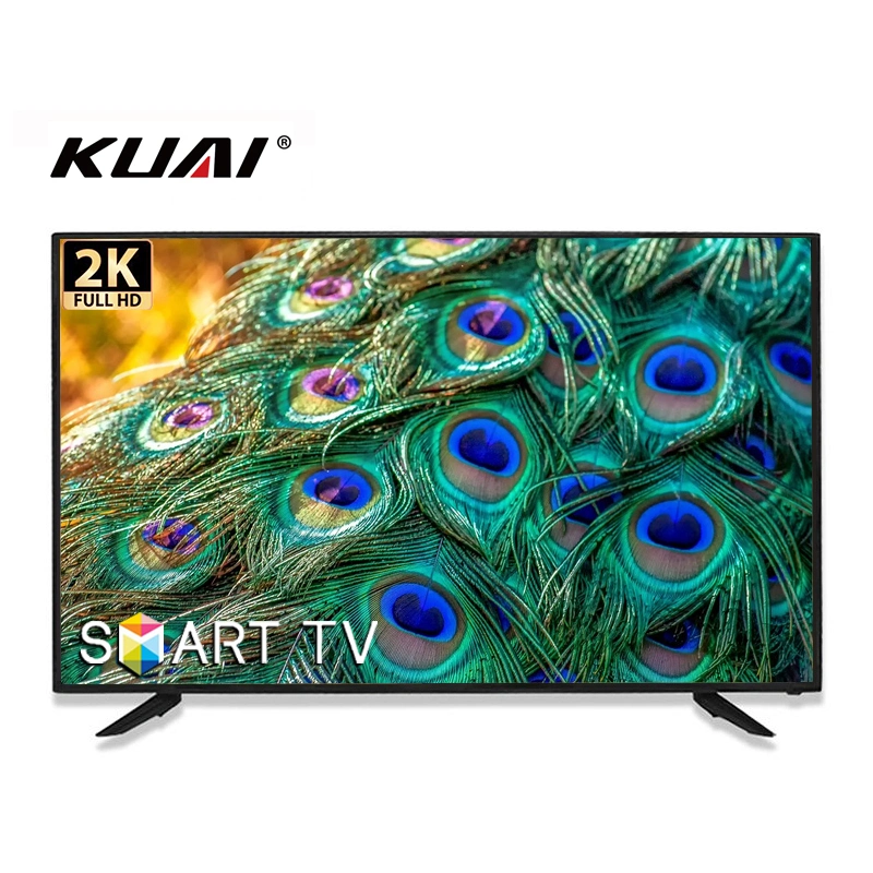 Alimentação de fábrica 43polegadas HD TV Smart Home televisão de ecrã LED